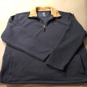 Mens XL 3/4 zip sweater/fleece top